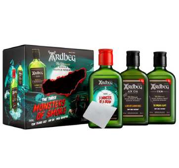 Ardbeg Monsters of Smoke 3 bottles with gift box