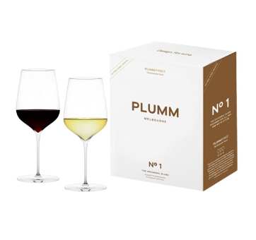 Plumm Three – The Sommelier Series No 1 Universal Crystal Glass (Set of 2)