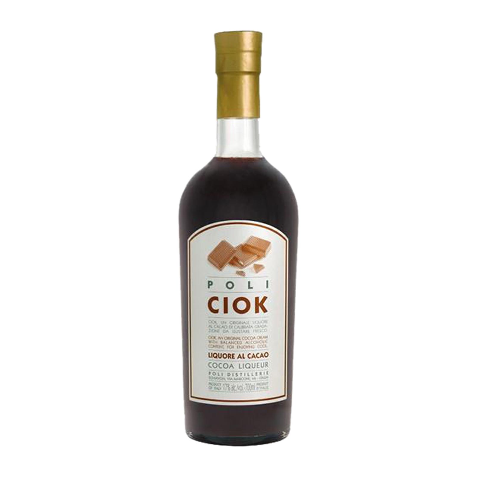 Poli Ciok Dark Chocolate Cream Liqueur – Italy