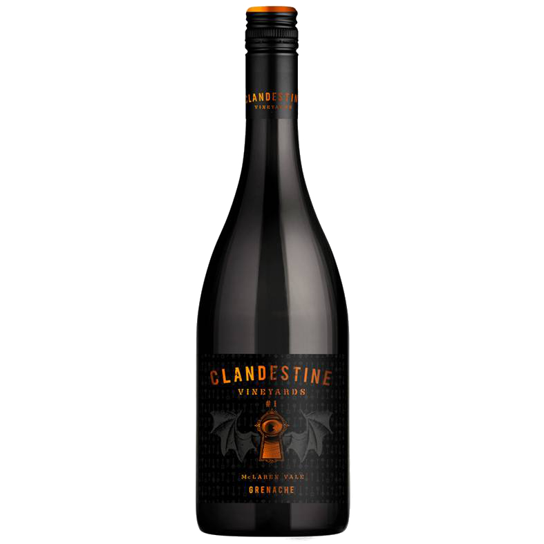 Clandestine Vineyards #1 Grenache 2016 Red Wine – McLaren Vale, Australia