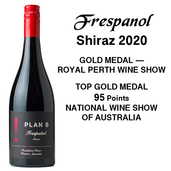 Plan B! Frespanol Shiraz 2020 Red Wine – Frankland River, Australia