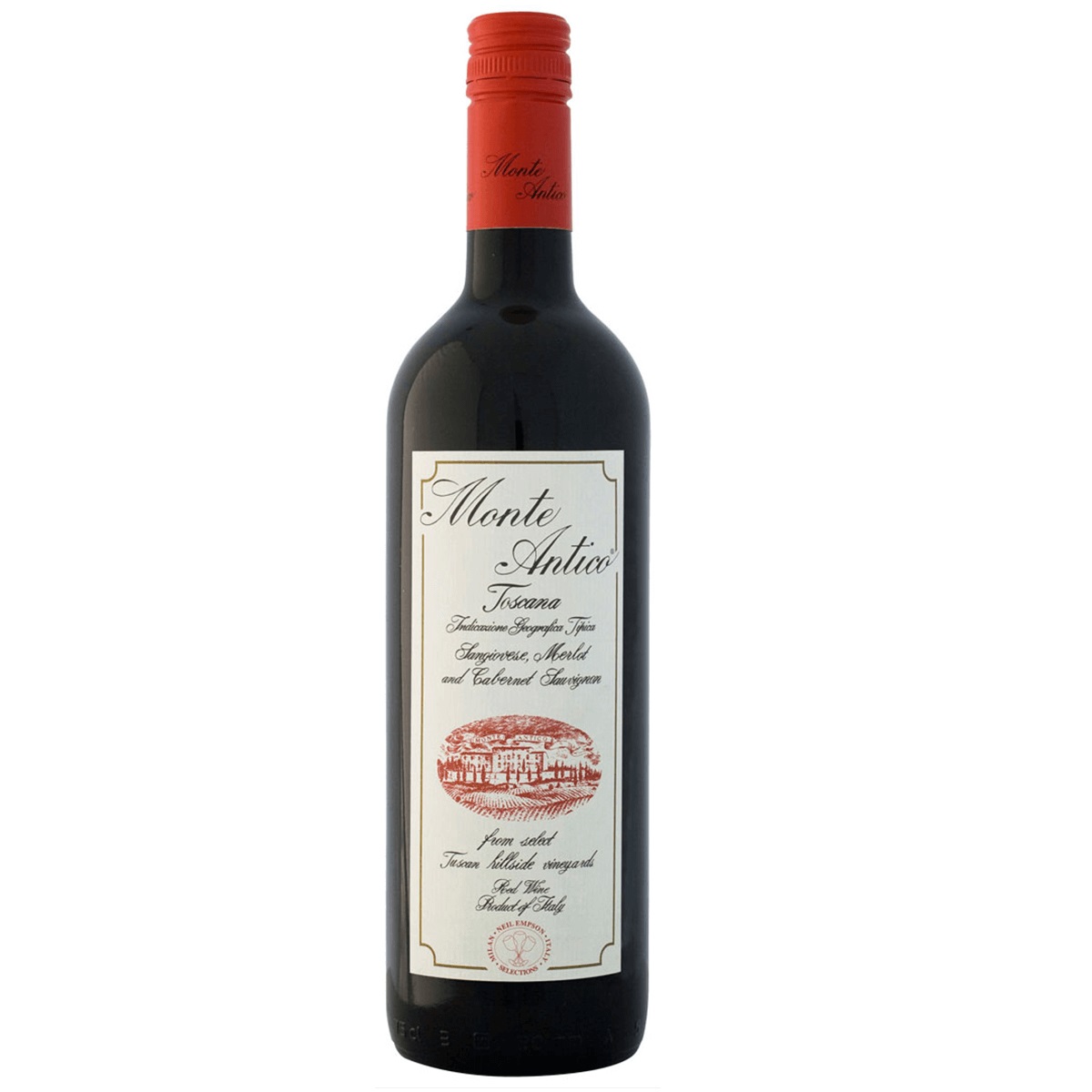 Monte Antico Toscana IGT Super Tuscan Red Wine – Tuscany, Italy