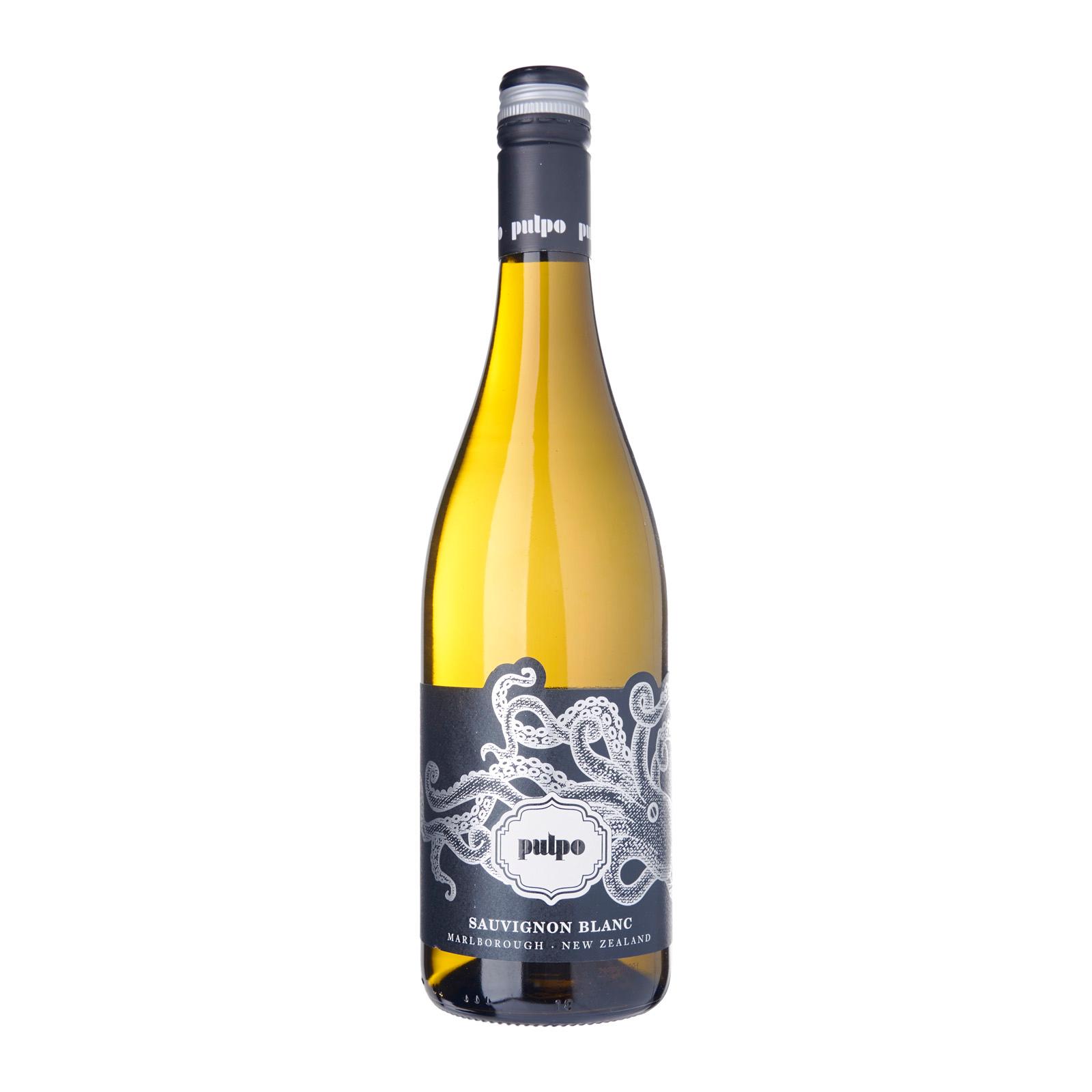 Pulpo Sauvignon Blanc 2022 White Wine – Marlborough, New Zealand