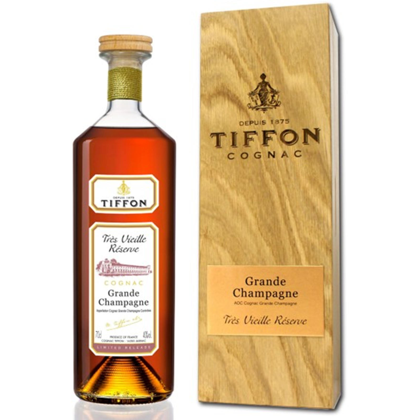 Tiffon Chateau Triac Single Cru Grande Champagne Cognac – France