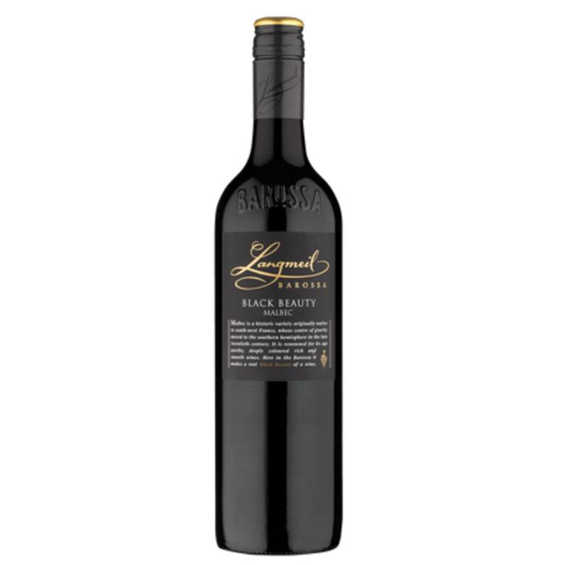 Langmeil Black Beauty Malbec 2021 Red Wine – Barossa, Australia