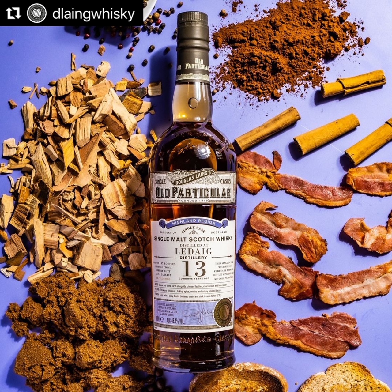 Old Particular Ledaig 13 Years Sherry Single Cask Malt Whisky – Isle of Mull Scotland