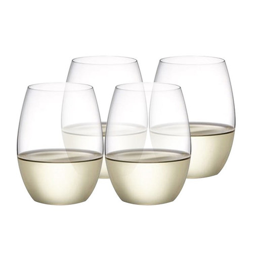 Plumm Stemless Crystal White+ (Set of 4)