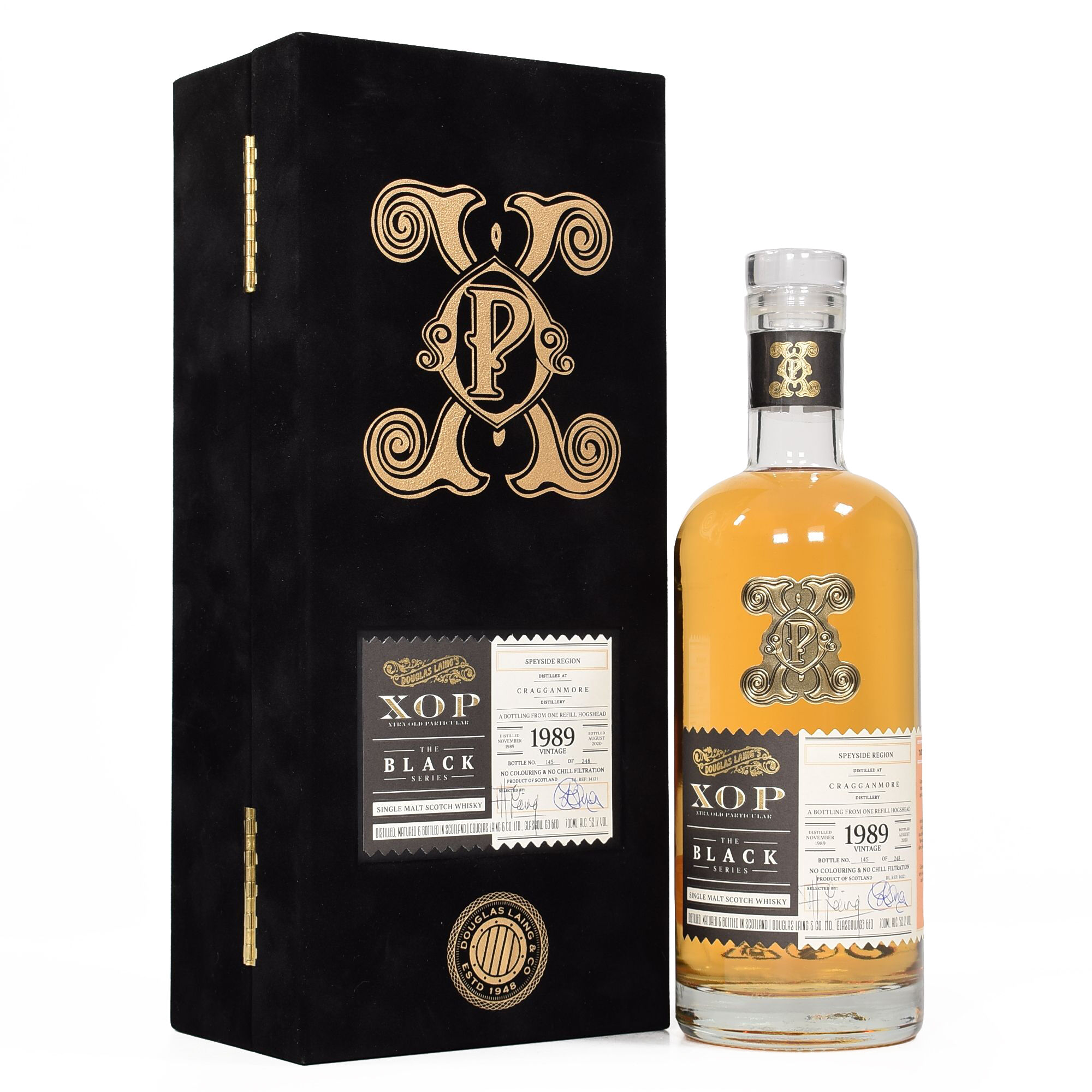 Xtra Old Particular Black Cragganmore 30 Years Single Cask Single Malt Whisky – Speyside Scotland