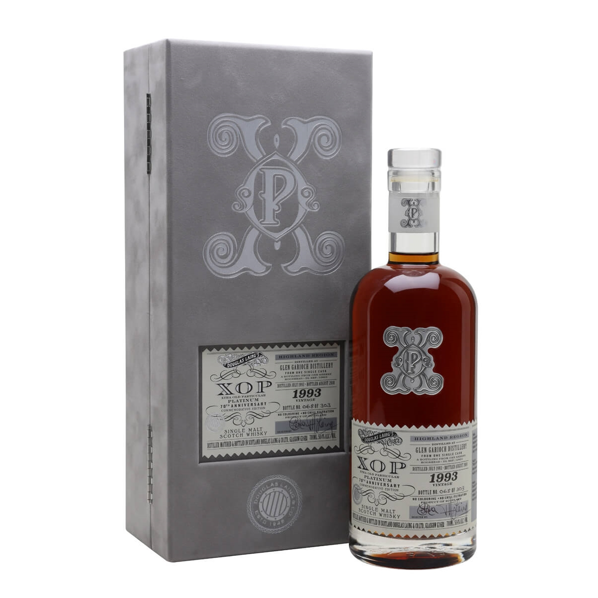 Xtra Old Particular Platinum Glen Garioch 25 Years Single Cask Single Grain Whisky – Highland Scotland