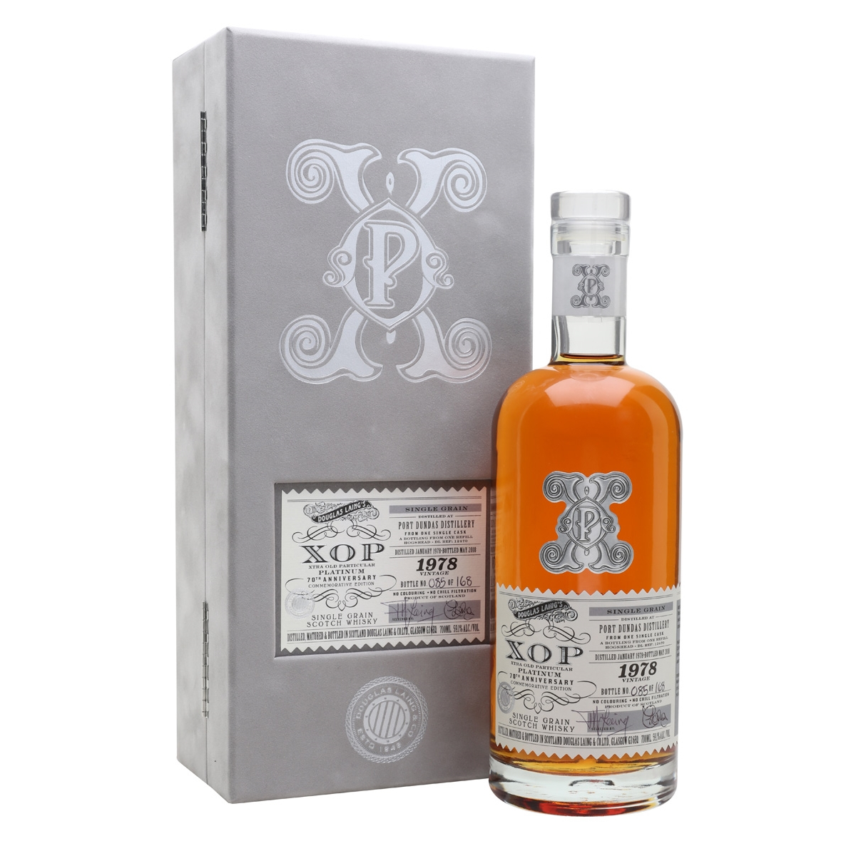 Xtra Old Particular Platinum Port Dundas 40 Years Single Cask Single Grain Whisky – Lowland Scotland