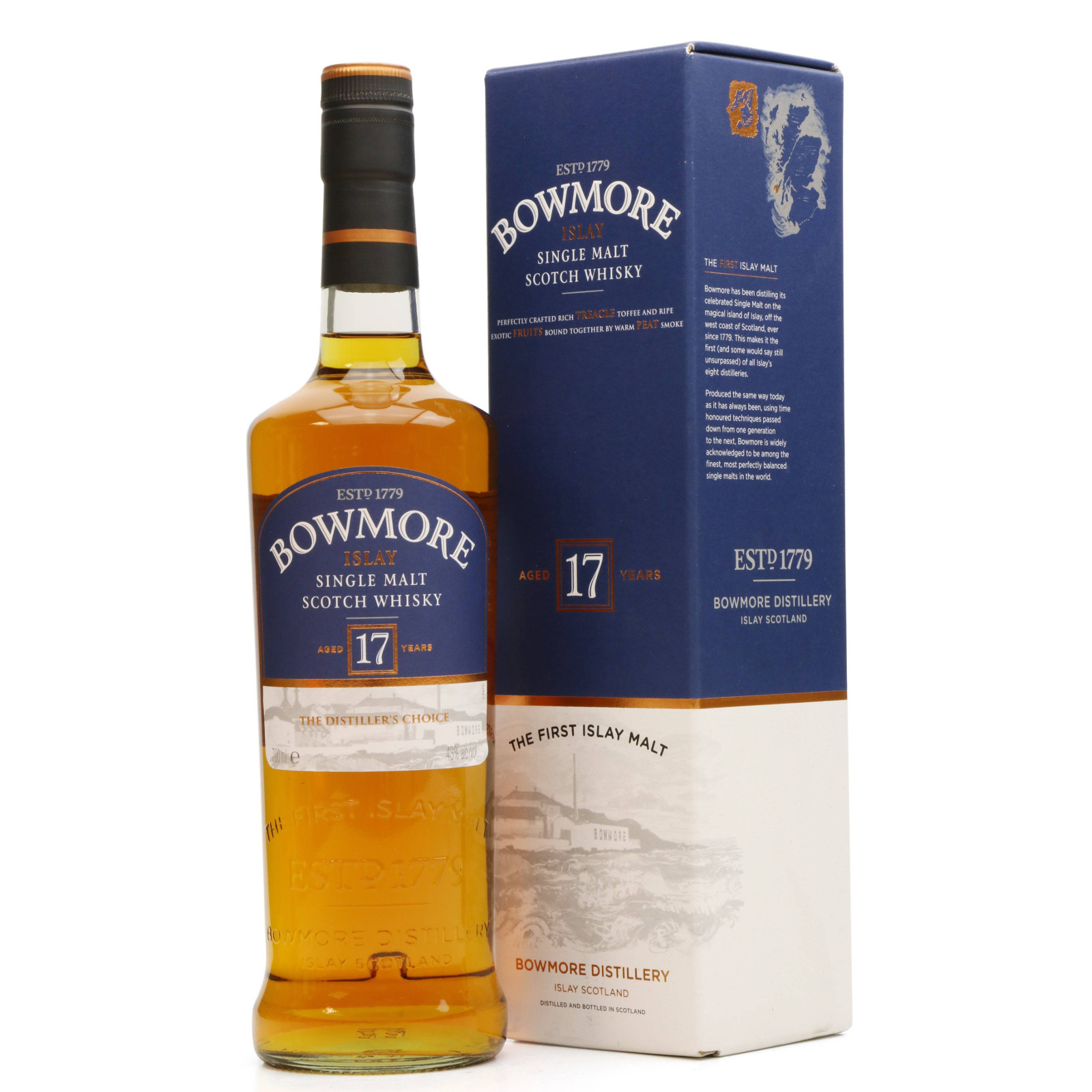 Bowmore 17 Years Single Malt Whisky – Islay Scotland