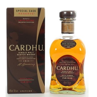 Cardhu Special Cask Reserve Single Malt Whisky – Speyside Scotland