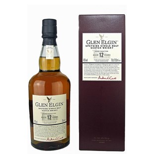 Glen Elgin 12 Years Single Malt Speyside Scotch Whisky