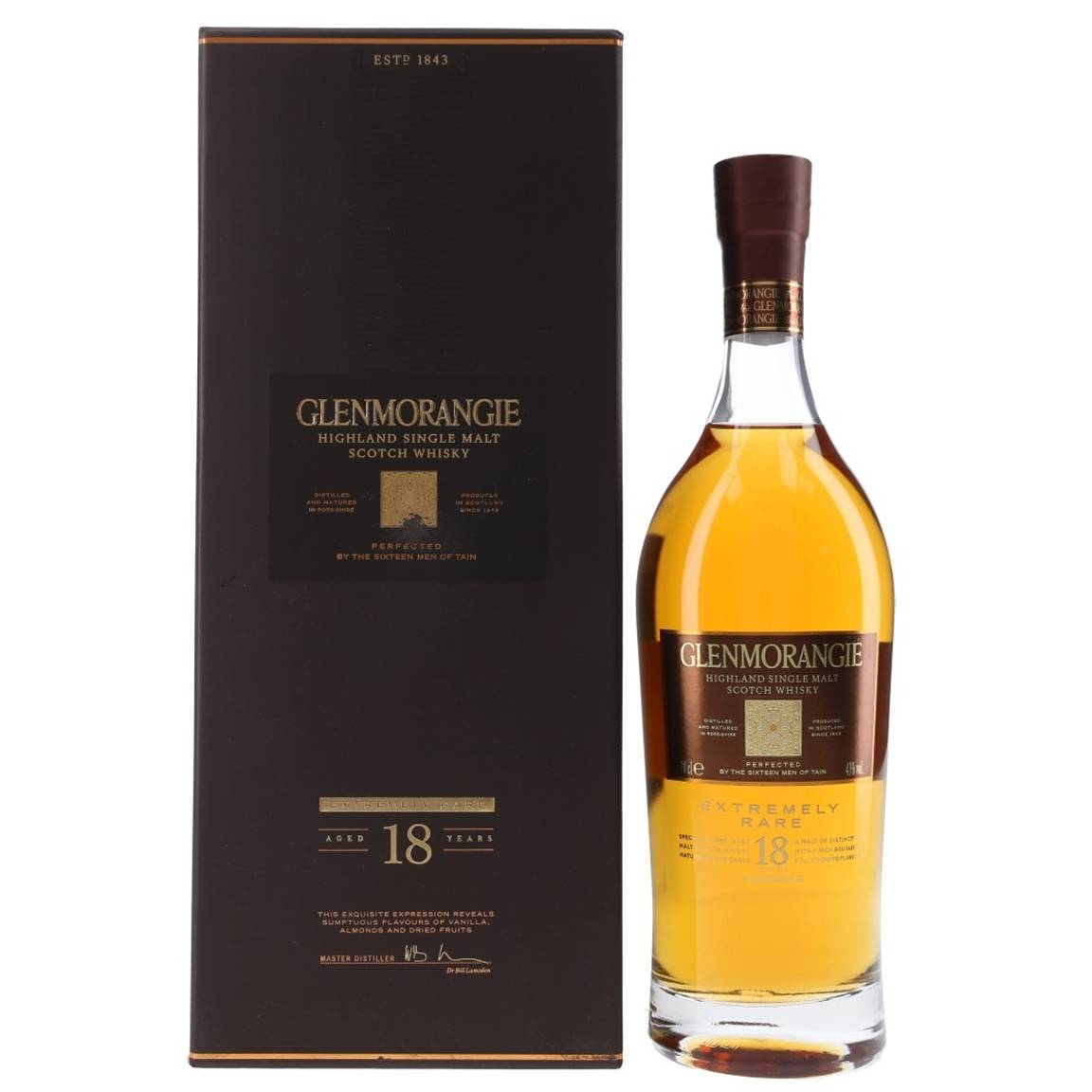 Glenmorangie 18 Years Single Malt Whisky – Highland Scotland