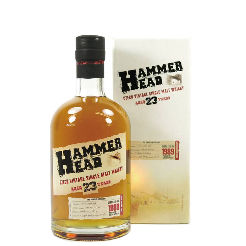 Hammerhead 23 Years Single Malt Whisky – Czech Republic