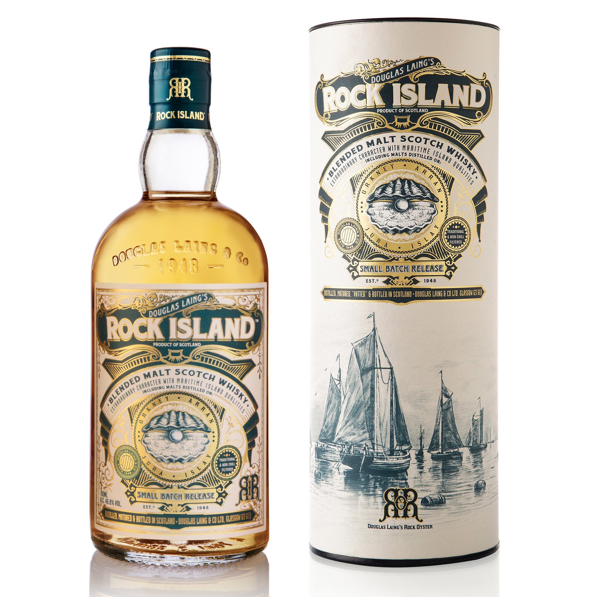 Rock Island Small Batch Malt Whisky – Islands, Scotland