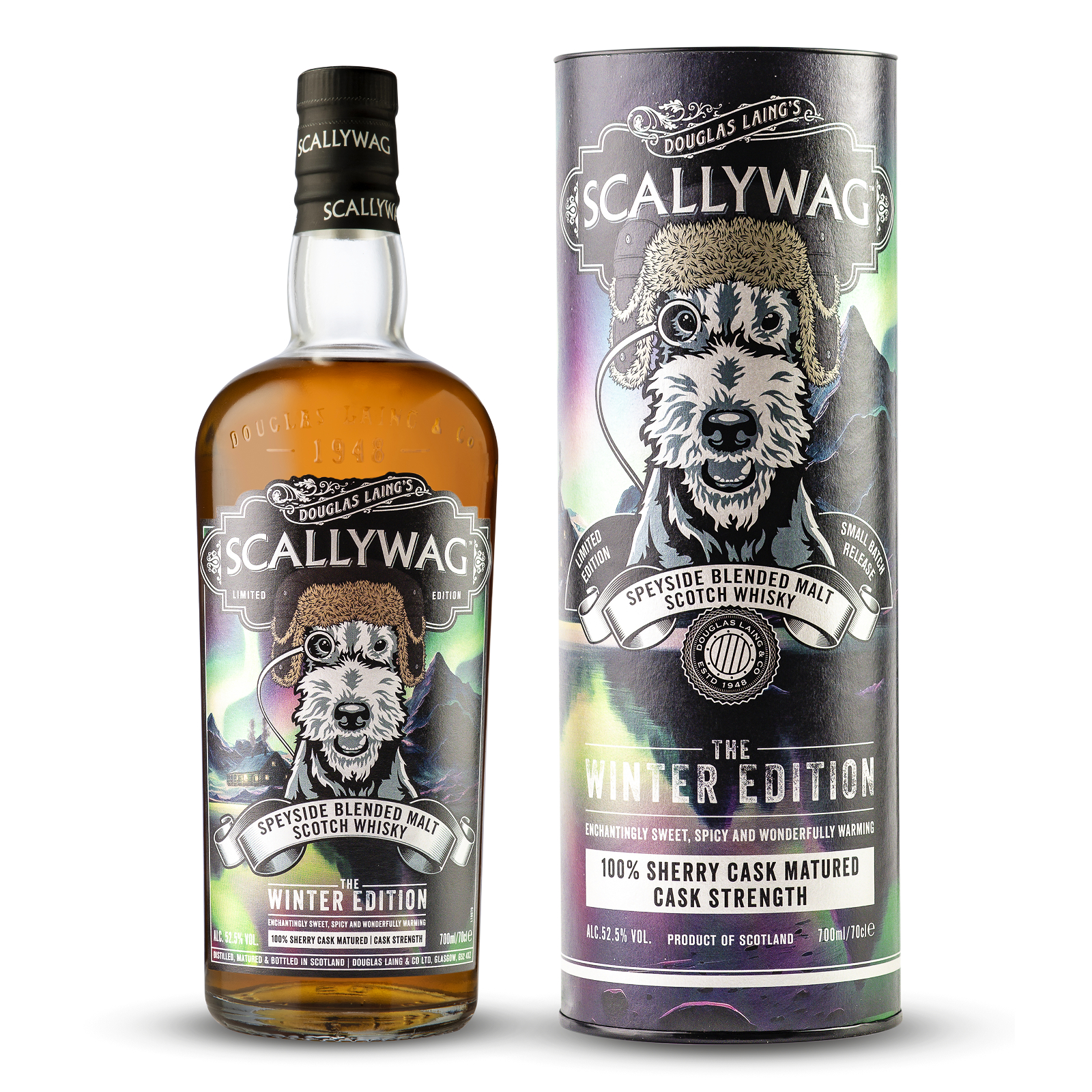 Scallywag Winter Edition 2023 Sherry Cask Strength 52.5% Malt Whisky – Speyside, Scotland