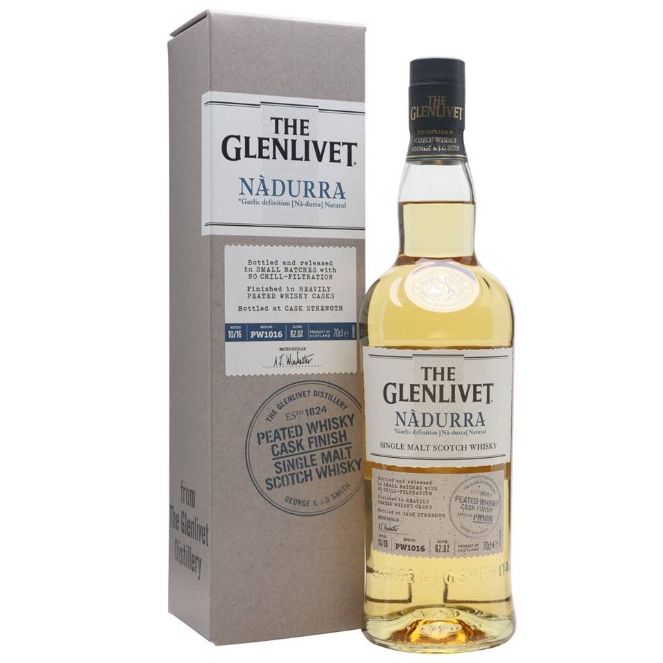 The Glenlivet- Nadurra Peated Cask Finish Single Malt Whisky – Speyside, Scotland