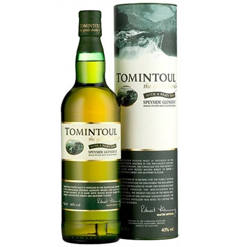 Tomintoul Peaty Tang Single Malt Whisky – Speyside, Scotland
