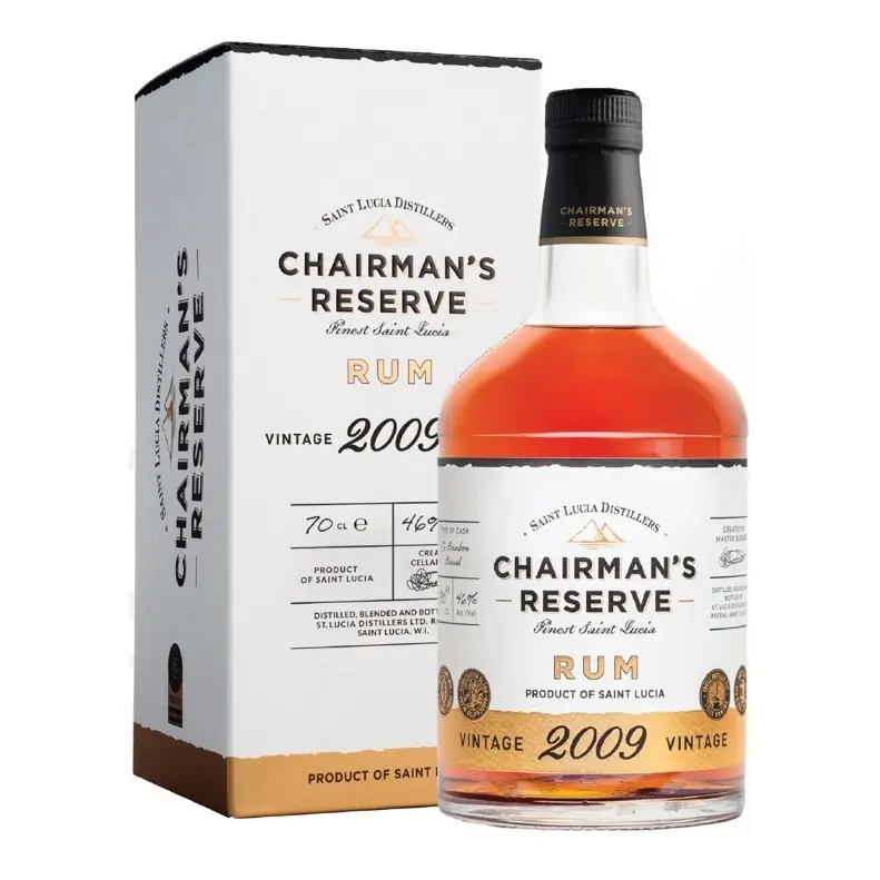 Chairman’s Reserve Vintage 2009 Rum St. Lucia
