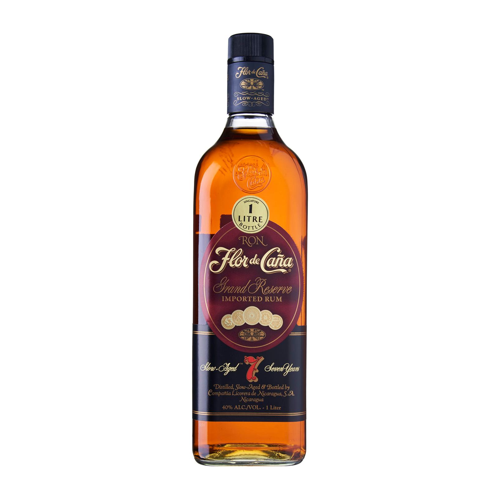 Flor De Cana Grand Reserve Rum 7 Years 1L, Nicaragua
