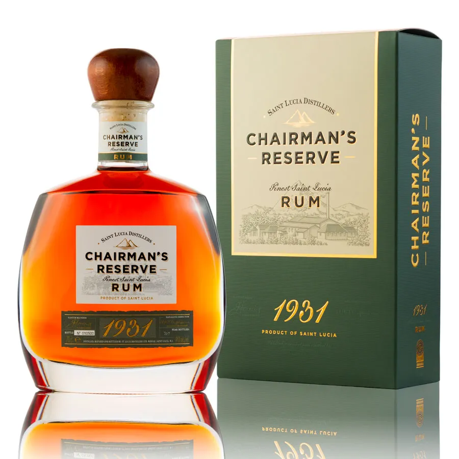 Chairman’s Reserve 1931 Rum St. Lucia