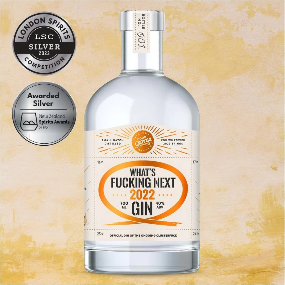 Good George Distilling What’s F*cking Next 2022 Gin – New Zealand
