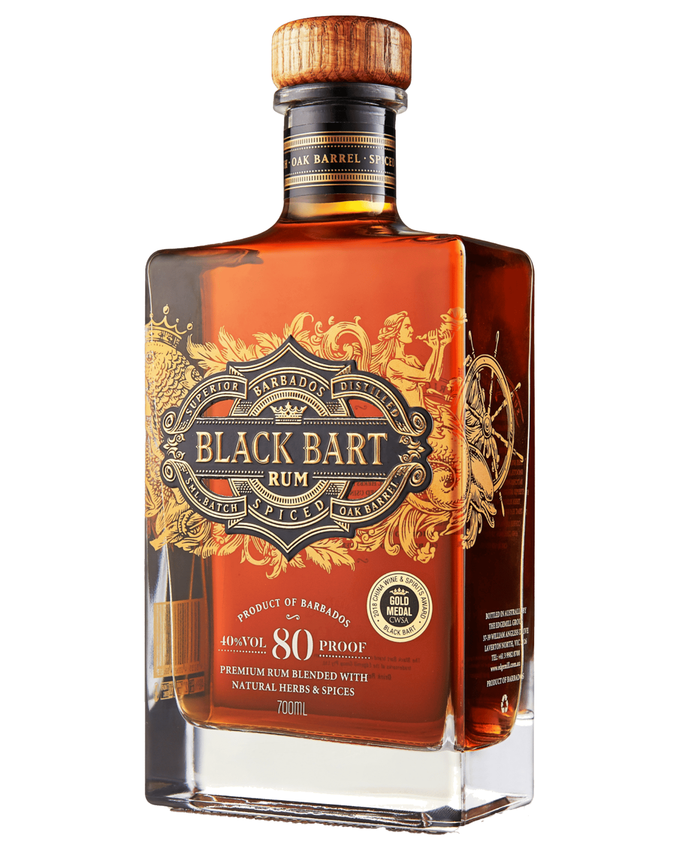 Black Bart Spiced Rum – Barbados