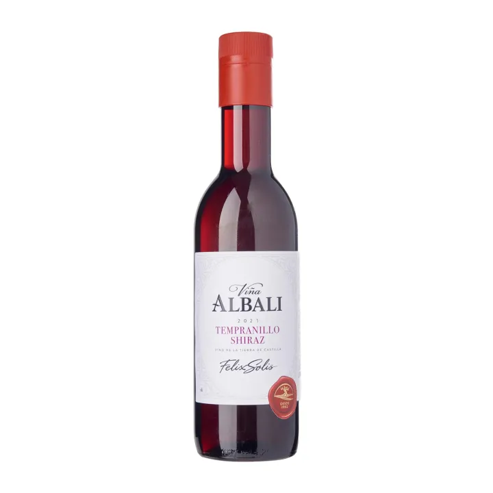 Vina Albali Tempranillo Shiraz Mini PET Bottle 187ml – Spain