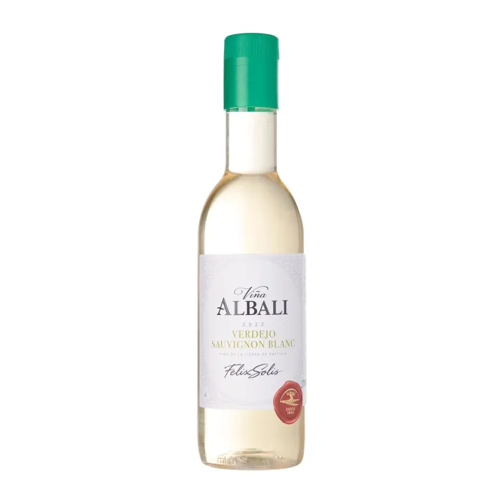 Vina Albali Verdejo Sauvignon Blanc Mini PET Bottle 187ml – Spain
