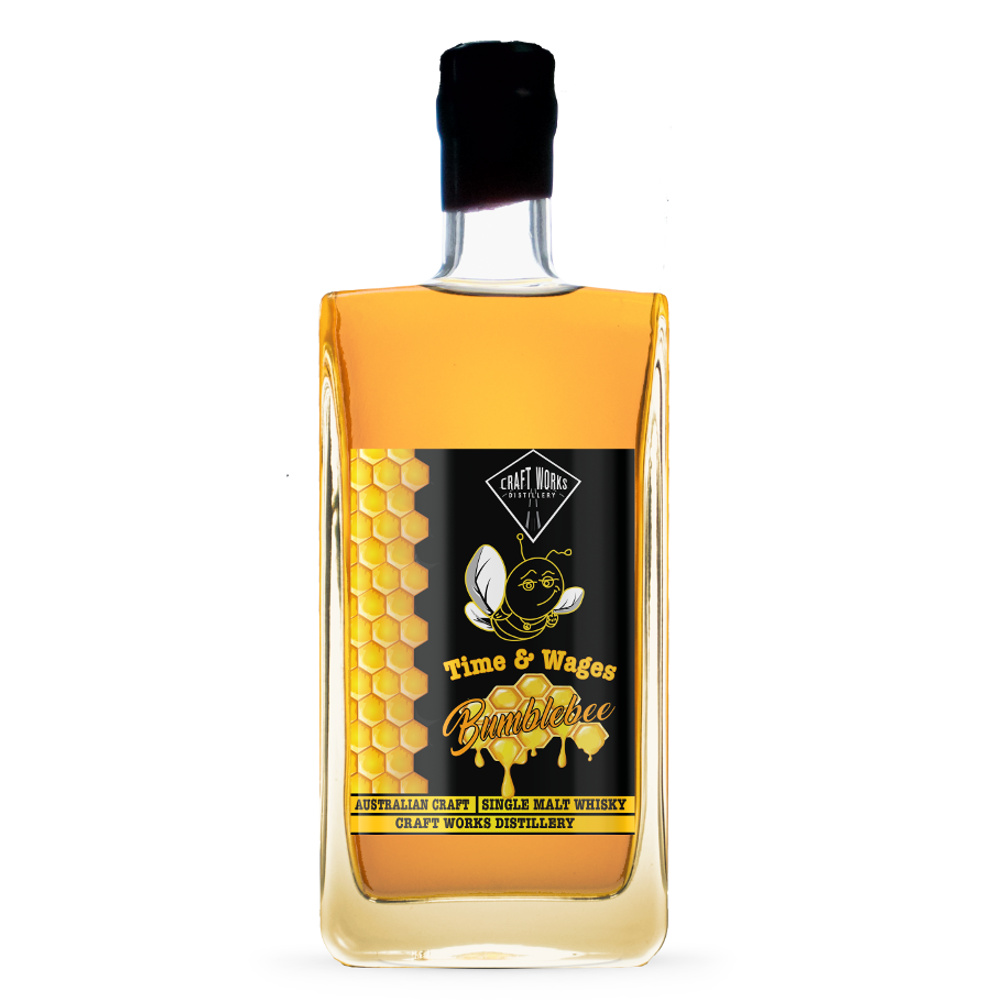 Craft Works Distillery Time & Wages Bumblebee Single Malt Whisky – Australia