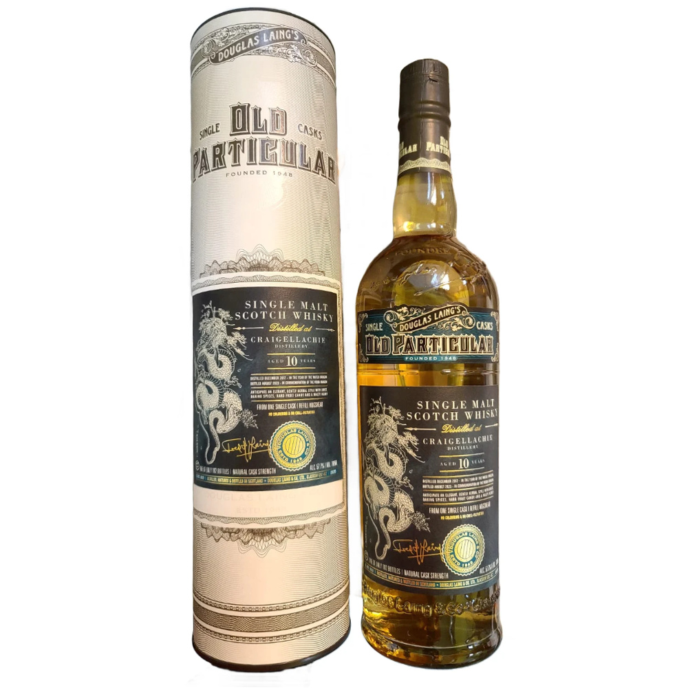 Old Particular Craigellachie 10Yrs CNY Edition Single Malt Scotch Whisky – Scotland