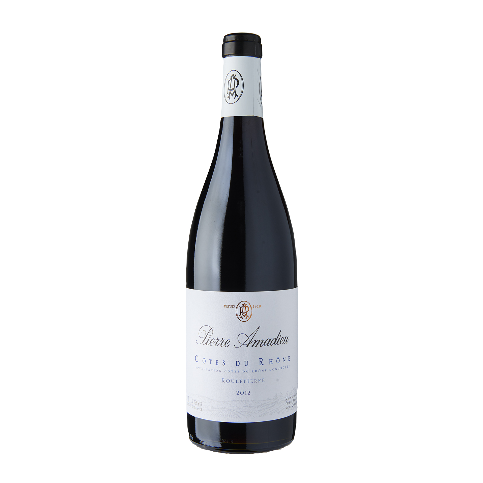 Pierre Amadieu Cotes Du Rhone Roulepierre Rouge – Red Wine – Rhone France