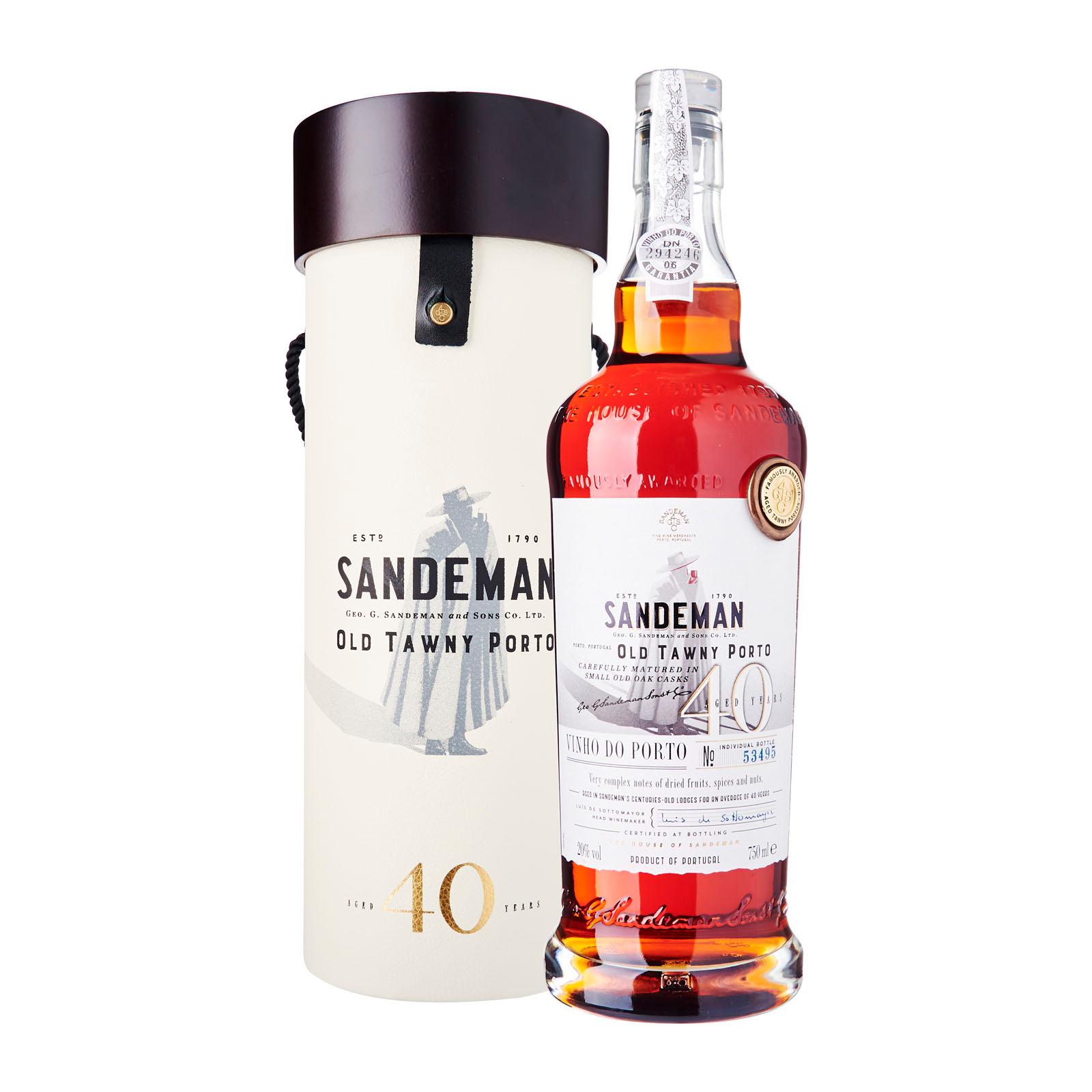 Sandeman Tawny Port 40 Years Old Port Wine – Portugal