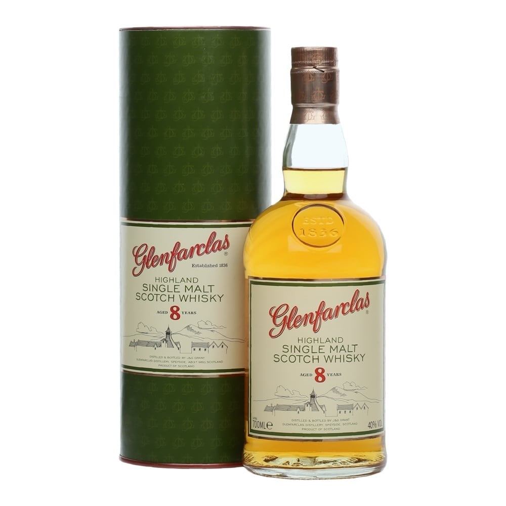 Glenfarclas 8 Years Highland Single Malt Scotch Whisky – Speyside, Scotland