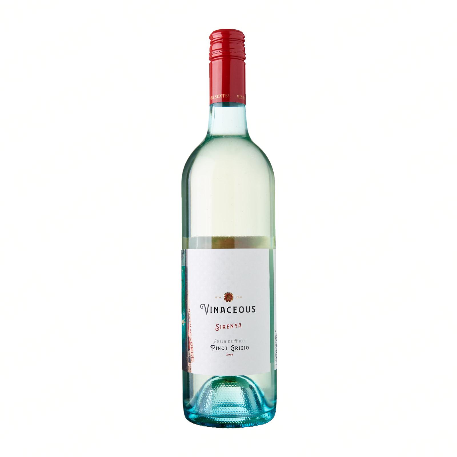 Vinaceous Sirenya Pinot Grigio White Wine – Adelaide Hills, Australia