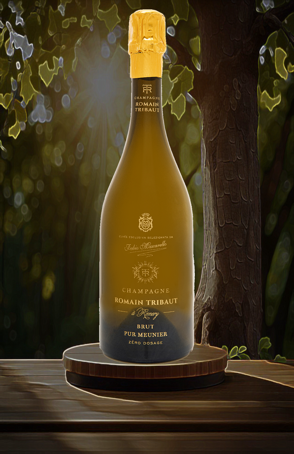 Champagne Romain Tribaut Brut Pur Meunier – Zero Dosage