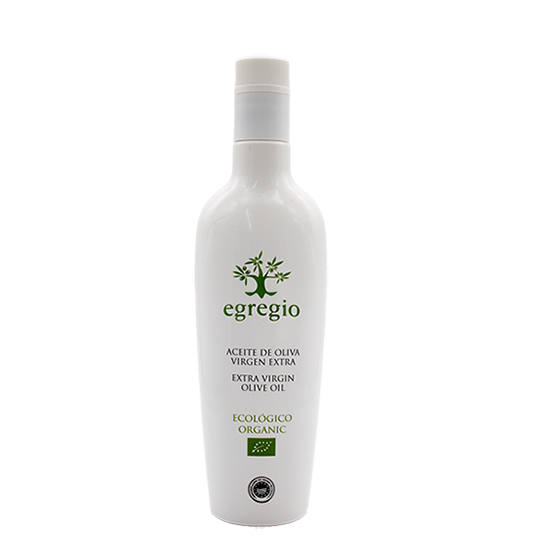 Oleoestepa – Egregio Organic PDO/DOP JAS KOSHER Early Harvest Cold Pressed Super Premium Extra Virgin Olive Oil Spain in Glass Bottle