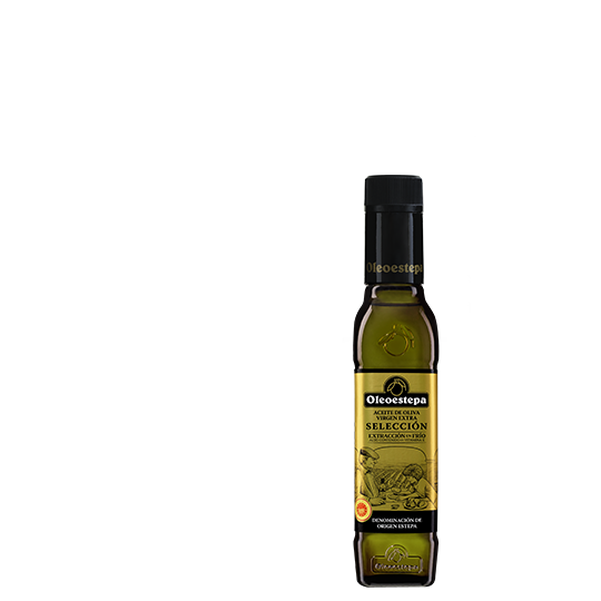 OLEOESTEPA – Selection / Seleccion 750ml PDO/DOP/AOP KOSHER Early Harvest Cold Pressed Premium Extra Virgin Olive Oil Spain in Glass Bottle